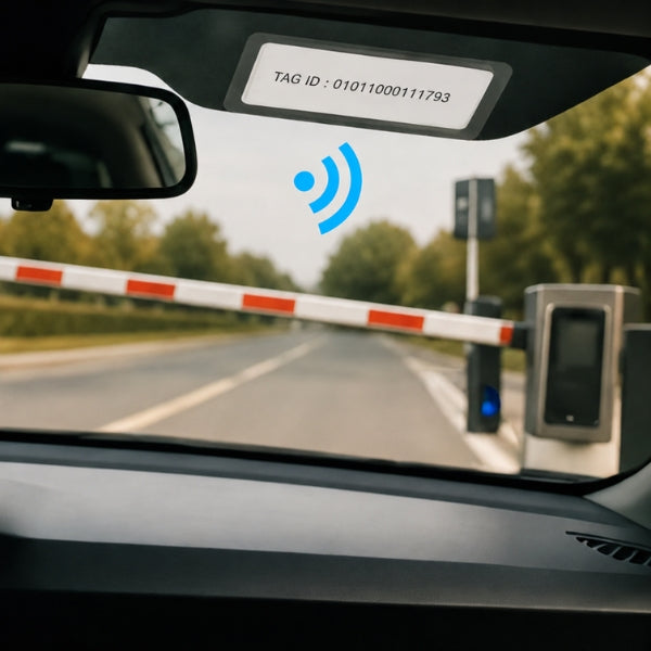 
RFID UHF Front Glue Windshield Tag 