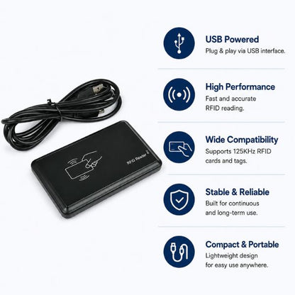 RFID HF NFC Desktop Smart Card Reader