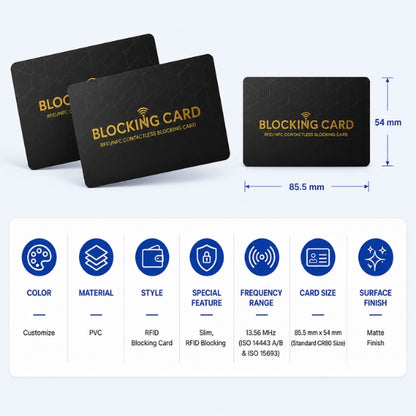 RFID NFC Contactless Blocking Card