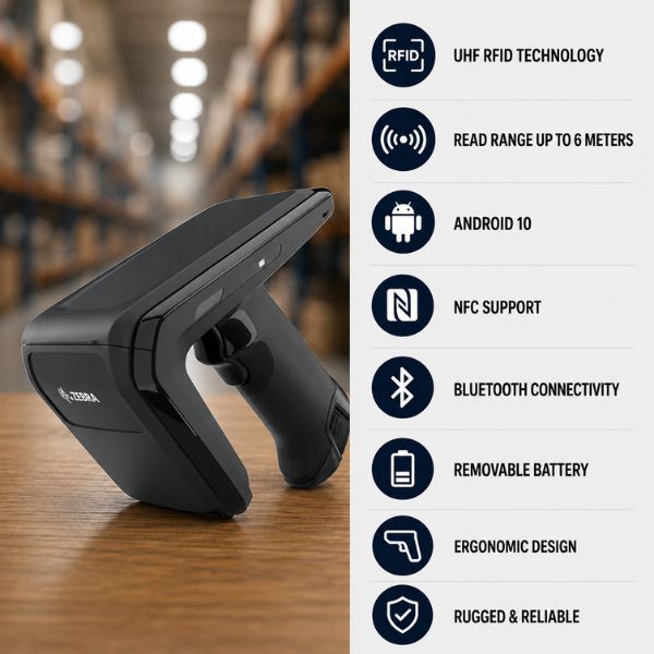 Zebra RFD40 Premium RFID UHF Handheld Reader 