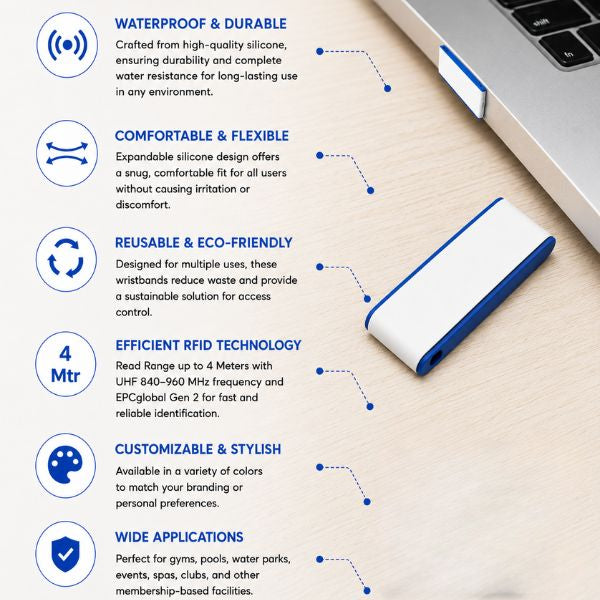 RFID IT Asset Laptop Tags