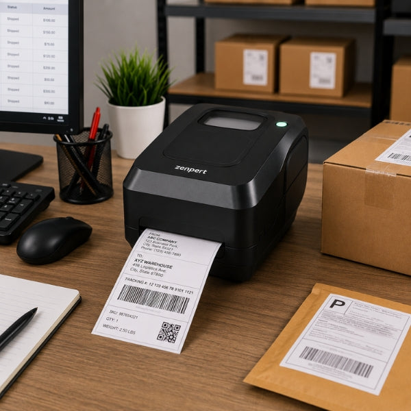 Zenpert 4T530 Thermal Transfer & Direct Label Printer