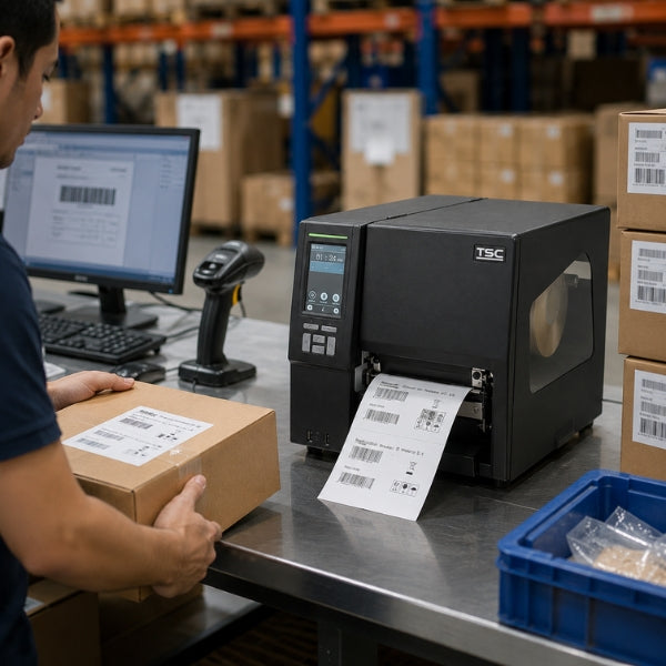 TSC-MH361T Metal Industrial Barcode Lable Printer