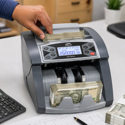 Gobbler GB-502-MV Note Counting Machine with Advanced Fake Note Detection