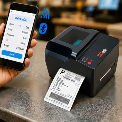 DC421 Barcode Label Printer | 203 DPI | USB 2.0| Direct Thermal