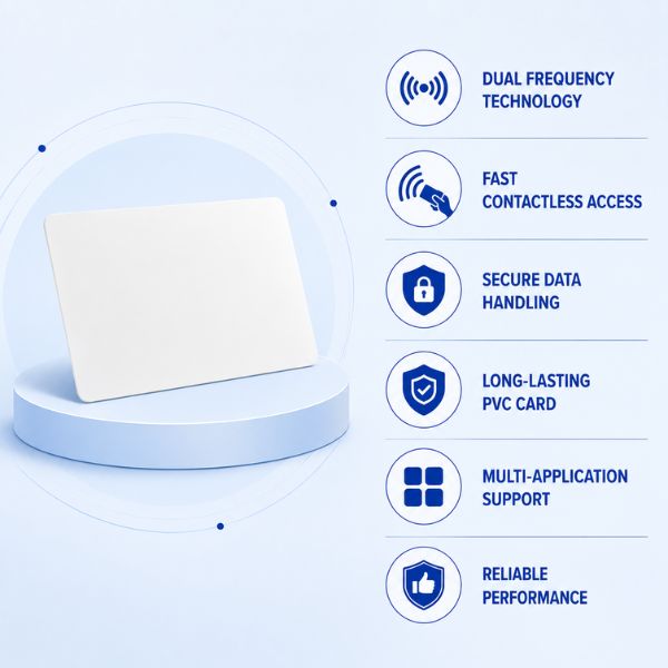 RFID HF+LF Combi Card|