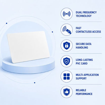 RFID HF+LF Combi Card|