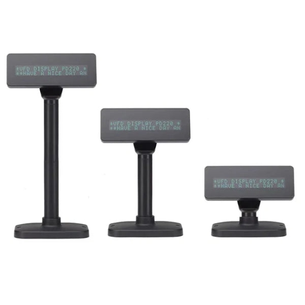 
Customer POS Display | SRK-BS220V-II | VFD (Vacuum Fluorescent Display) | USB | 1 year Warranty
