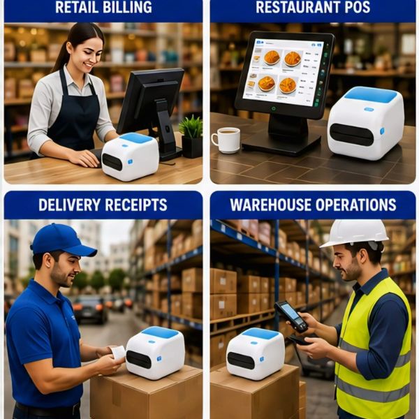 SRK AT-608 4inch Label Printer