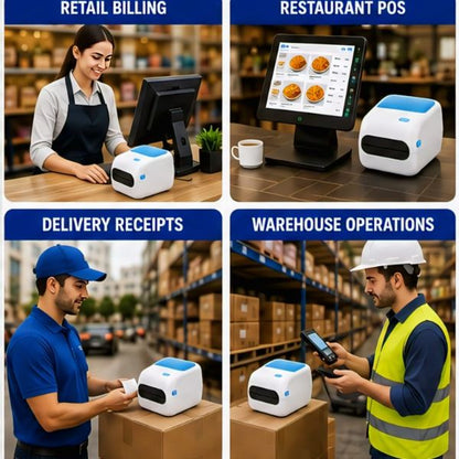 SRK AT-608 4inch Label Printer