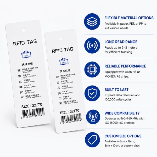 RFID UHF Garment Hang Tag