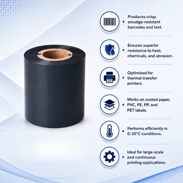 Buy Thermal Transfer Wax Resin Ribbon At Best Price | SRK Innovations