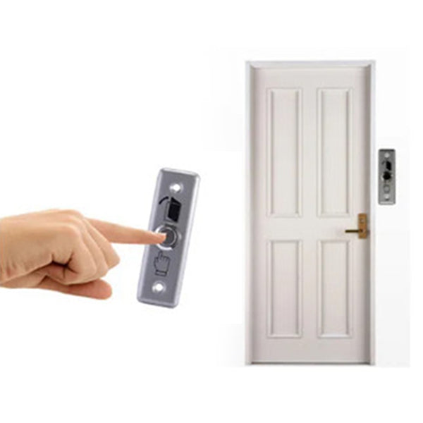 Exit Button | Stainless Steel Plate| Touch |Size:91x28x20mm -Access Control Release