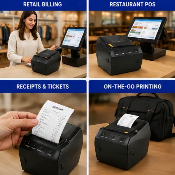Honeywell Impact IH2 Thermal Transfer or Direct Thermal Printer