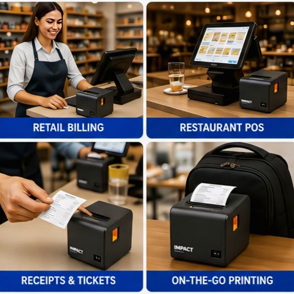 Honeywell Impact 810BT Direct Thermal Receipt Printer