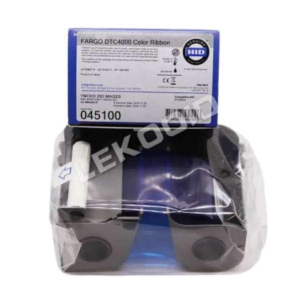  Fargo 45100 YMCKO ribbon cartridge 