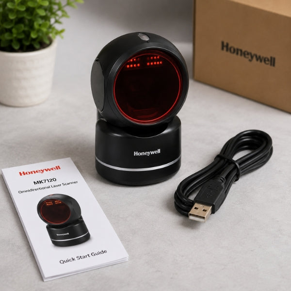 Honeywell Orbit HF680 2D Wired Hands-Free Area-Imaging Barcode Scanner