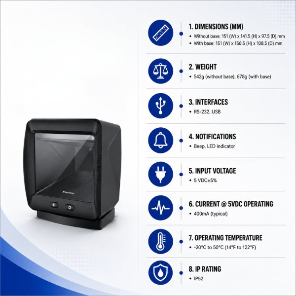 Newland FR80 Barcode Scanner