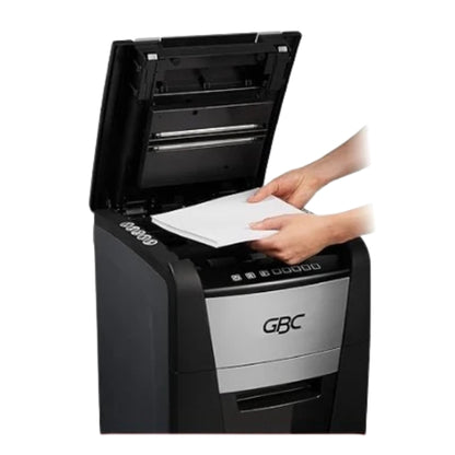 GBC 150M ShredMaster Micro Cut Auto Feed Personal Paper Shredder | 150 Sheet Capacity