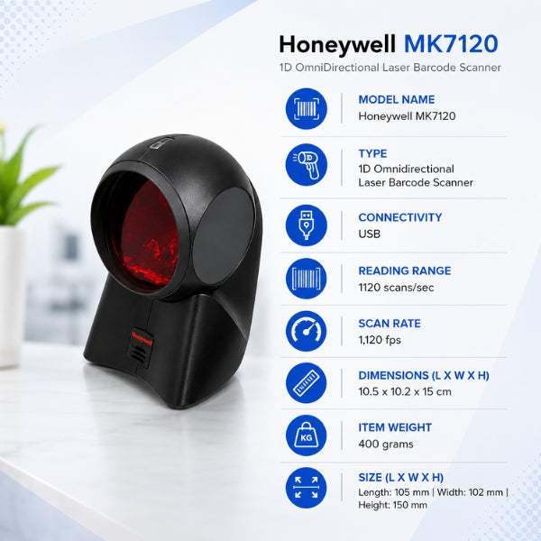 Barcode Scanner Honeywell MK7120