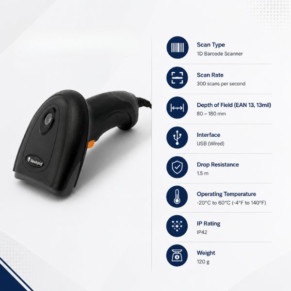 Newland HR11 Aringa Barcode Reader