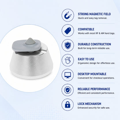 RF & AM Tag Magnetic Detacher