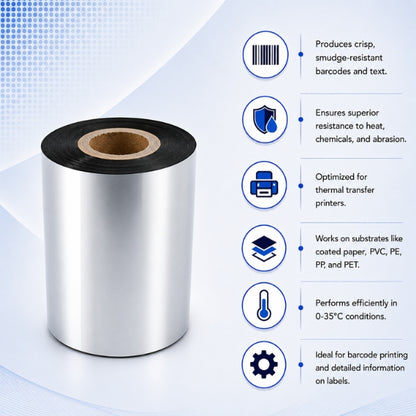 Resin Thermal Transfer Ribbon (70mm x 300Mtr)