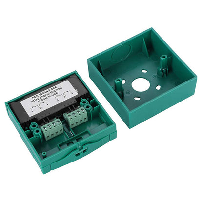 Emergency Break Glass Box |Size:10x10x10mm | Fire Alarm Safety- Door Access Control