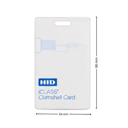 HID 2K2 iClass Clamshell Cards