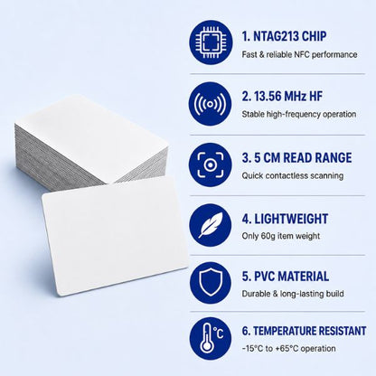 RFID NFC Mifare N-TAG 213 Smart Card