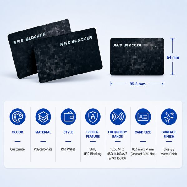 RFID NFC Contactless Blocking Card 