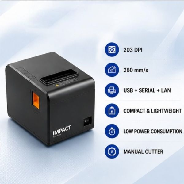TSC TE200 Barcode Label Printer 