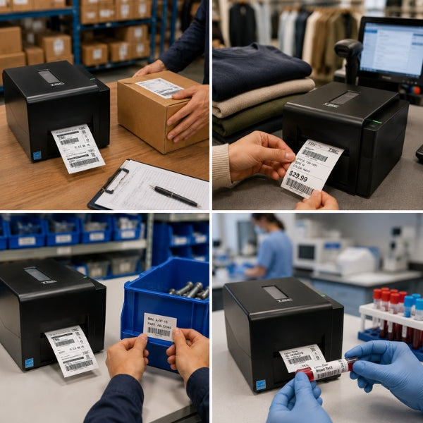 TSC TE310 Thermal Transfer Barcode Printer