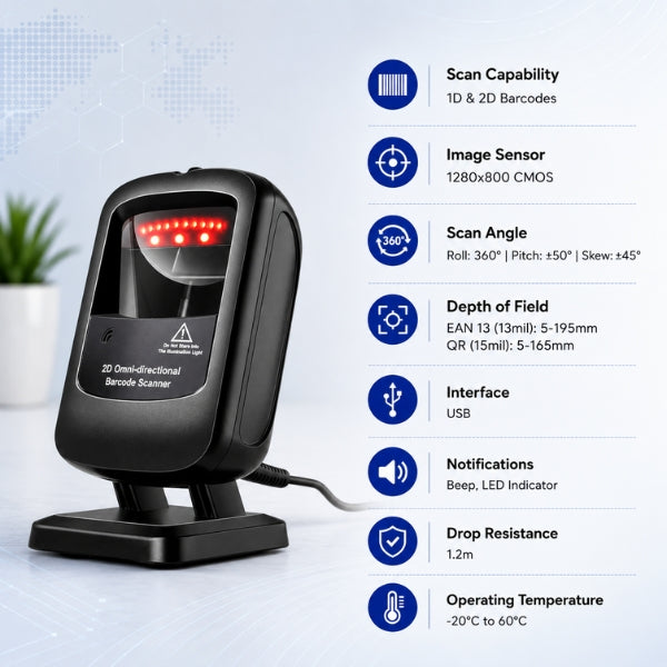 Omni Directional Barcode Scanner