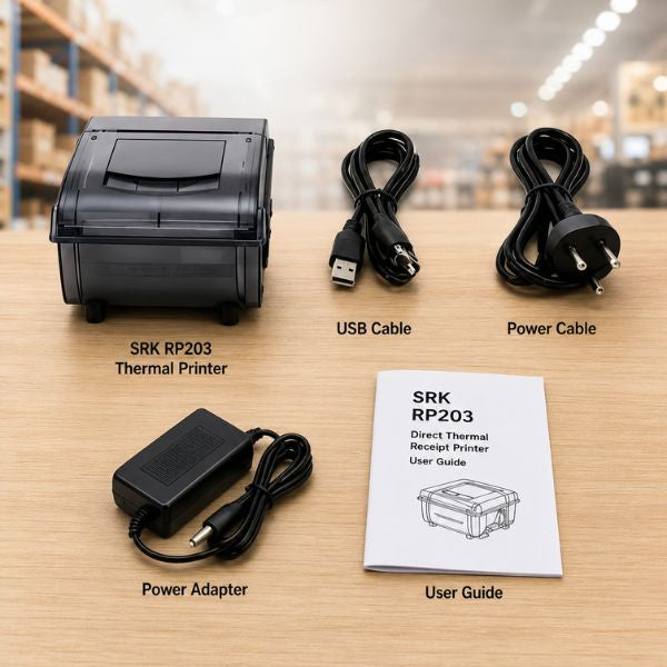 SRK RP203 Direct Thermal Receipt Printer