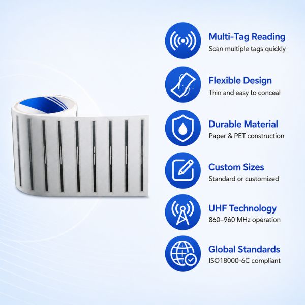 RFID UHF Library Label Tag |