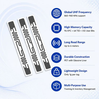 RFID UHF Solar Inlay Tags 