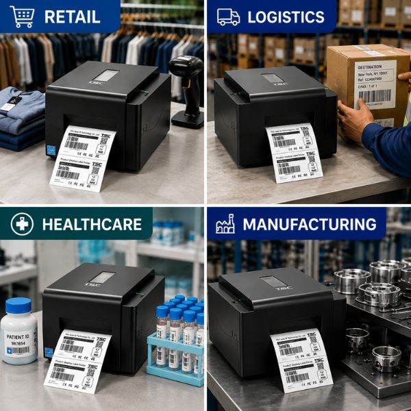 TSC TE 244 Thermal Transfer Barcode Printer
