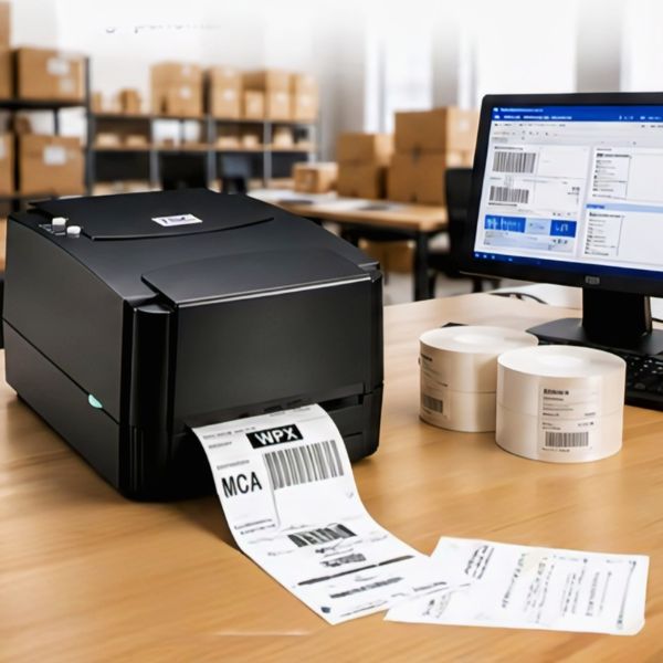 TSC TTP 244 PRO Thermal Transfer or Direct Label Printer 