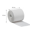 SRK Thermal Printer Billing Machine Rolls| 50 GSM | 80MM 3 inch x 50 Meter (Pack of 10 roll)