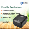 Zenpert 4T530 Thermal Transfer & Direct Label Printer | 4 inch | 300 dpi | USB | 2 year warranty