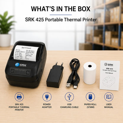 SRK-425 Portable Thermal Receipt Printer