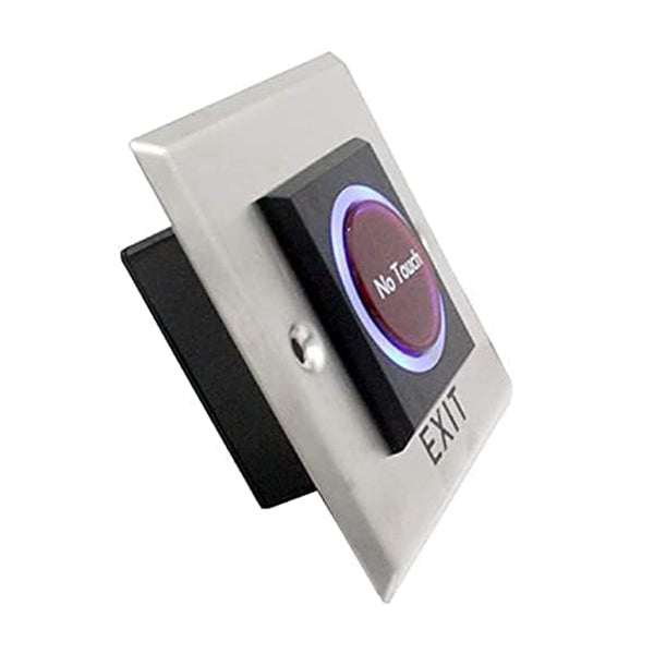 Exit Switch | No-Touch Technology |Size:86x86x28 | Wired| Stainless Steel Design