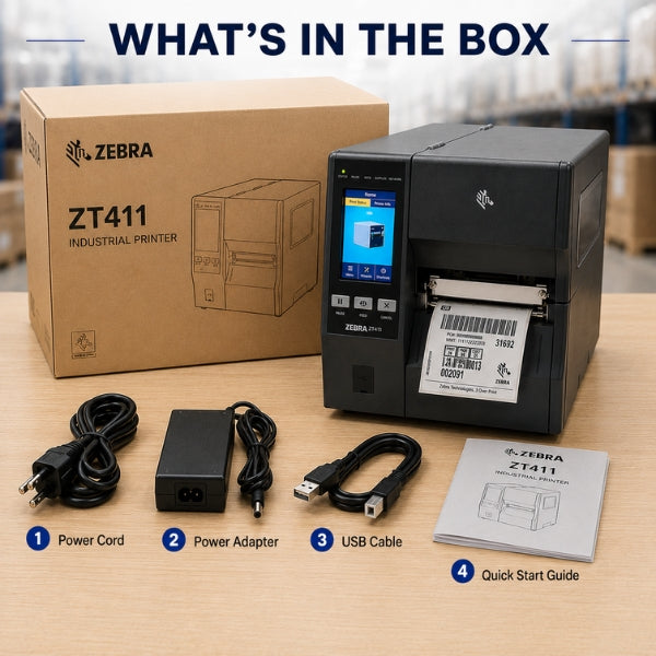 Zebra ZT411 Direct Thermal Industrial Label Printer