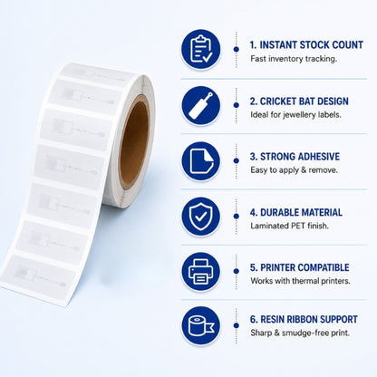 RFID UHF Jewellery Soft Label Tags 