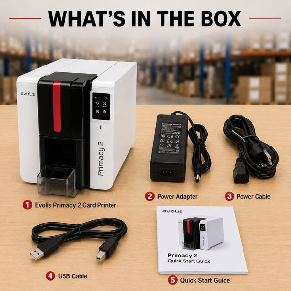 Evolis Primacy 2 A high-Performance Thermal Transfer Card Printer