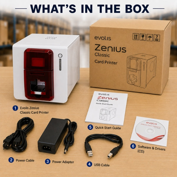 Evolis Zenius Classic Card Printer