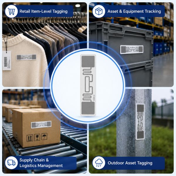 RFID UHF Paper Label Tag 