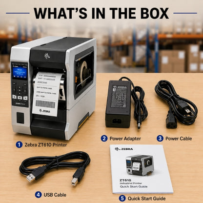 Zebra ZT610 Direct thermal & thermal transfer printer