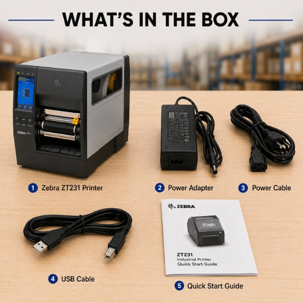Zebra ZT231 Thermal Transfer Printer